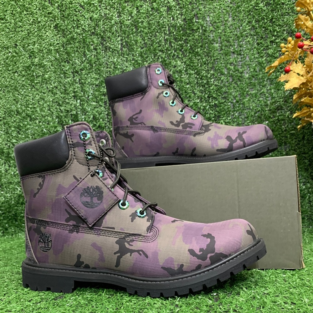 TIMBERLAND 6 INCH IRIDESCENT PREMIUM BOOT CAMO - Picture 11 of 11